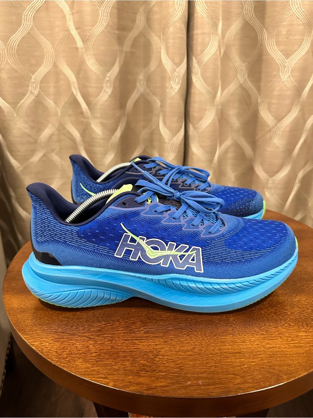 HOKA Men’s Mach 6 "Virtual Blue" Sneakers 1147790 VWT, Size 12 - Picture 5 of 12